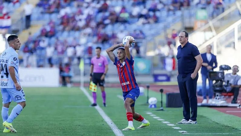 Partida entre O'Higgins e Bahia, pela Copa Libertadores (Foto: divulgação/EC Bahia)