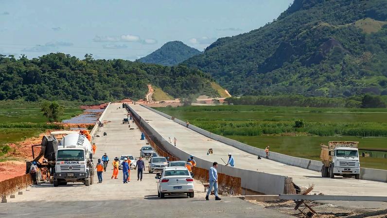Obras rodoviárias do Novo PAC no Espírito Santo concentram investimentos bilionários e são alvo de fiscalização do TCU. Foto: Márcio Ferreira (MT)