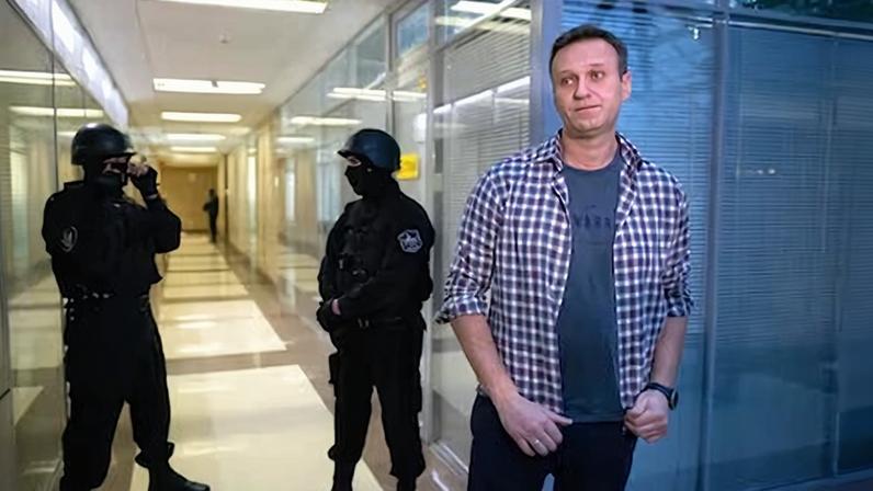 Alexéi Navalny, el 26 de diciembre de 2019 en Moscú.