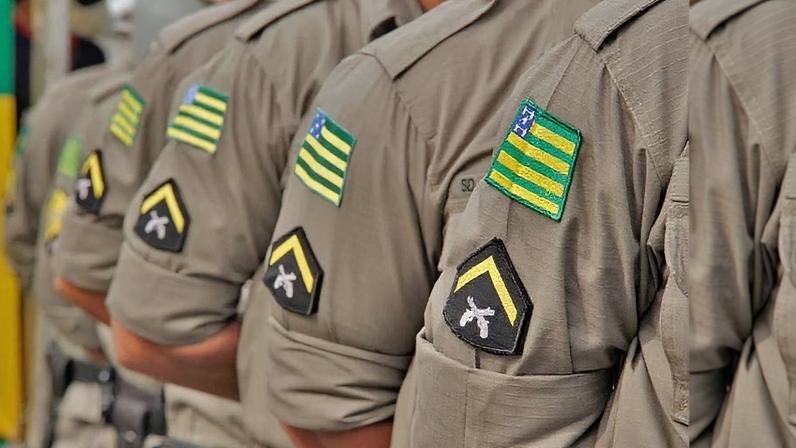 A Polícia Militar de Goiás. Foto: Reprodução/Secom-Goiás