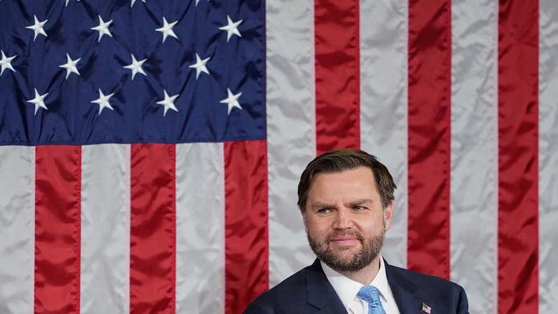U.S. Vice President JD Vance attends U.S. President Donald Trump's State of the Union address in the House Chamber of the U.S. Capitol in Washington, D.C., U.S., February 24, 2026.
