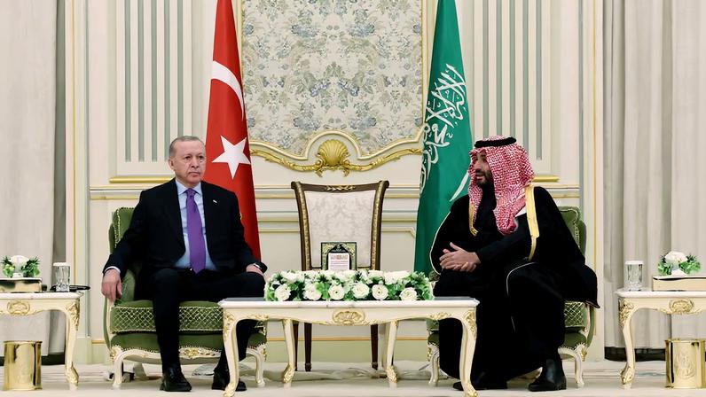 Turkish President Erdogan visits Saudi Arabia