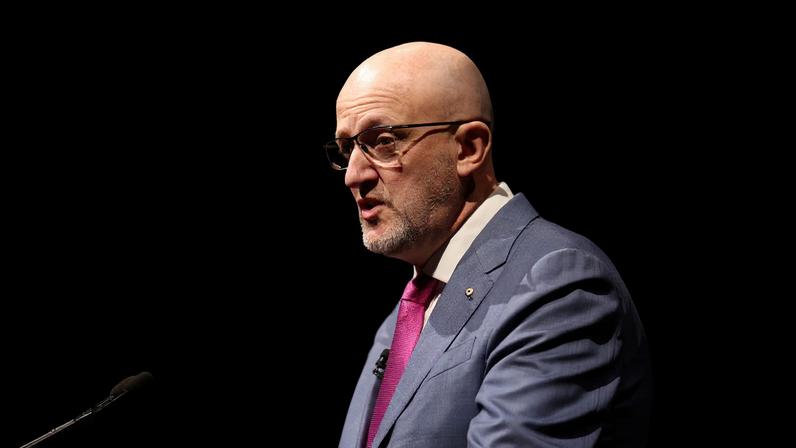 Mike Burgess, Australian Security Intelligence Organisation (ASIO) Director-General of Security, delivers the 2025 Lowy Lecture in Sydney