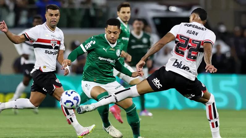 Palmeiras x São Paulo se enfrentam na Arena Barueri (Foto: Cesar Greco/Palmeiras/by Canon)