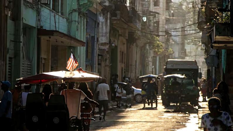 Calles de La Habana Vieja, en 2025.