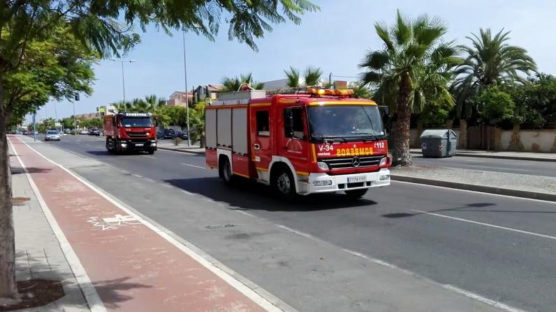 Camiones de bomberos, en una imagen de archivo.