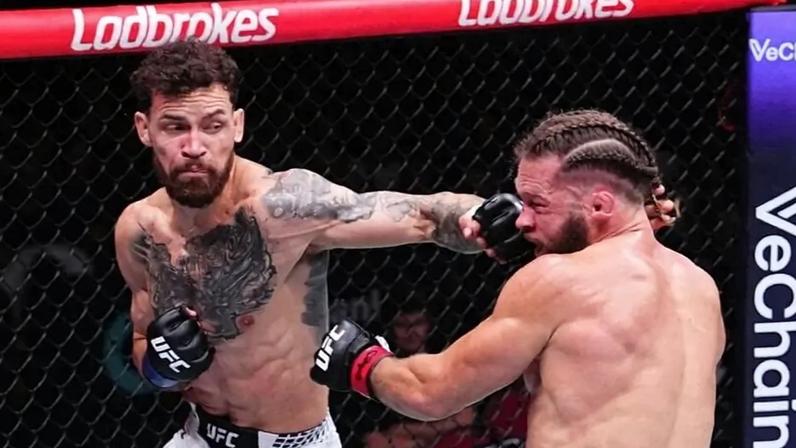 Ruffy ganhou posições no ranking do UFC (Foto: Reprodução Instagram UFC)