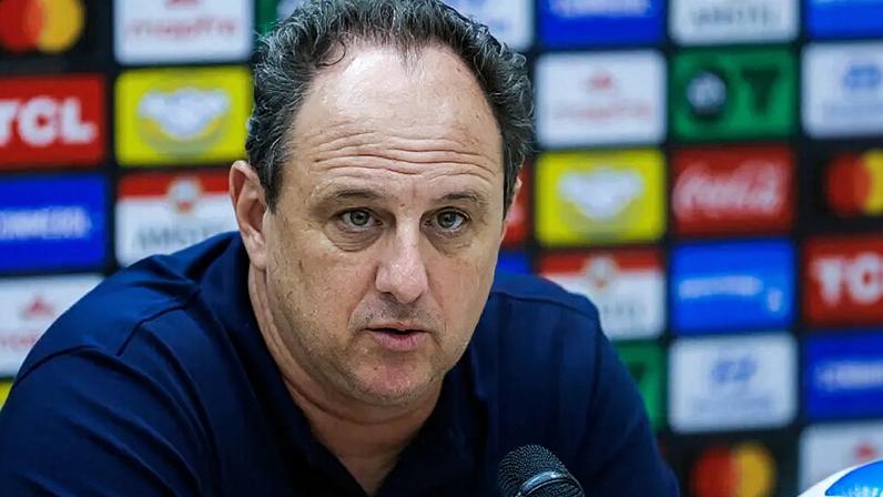 Rogério Ceni em coletiva após partida do Bahia na Copa Libertadores (Foto: divulgação/EC Bahia)
