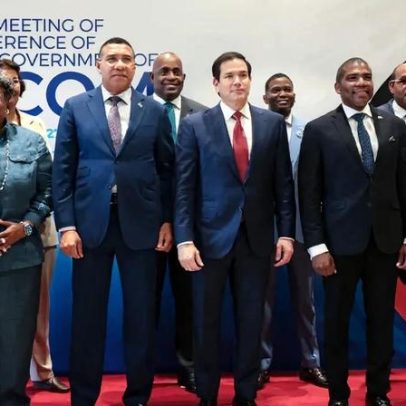 Rubio se reúne com líderes caribenhos para discutir política dos EUA