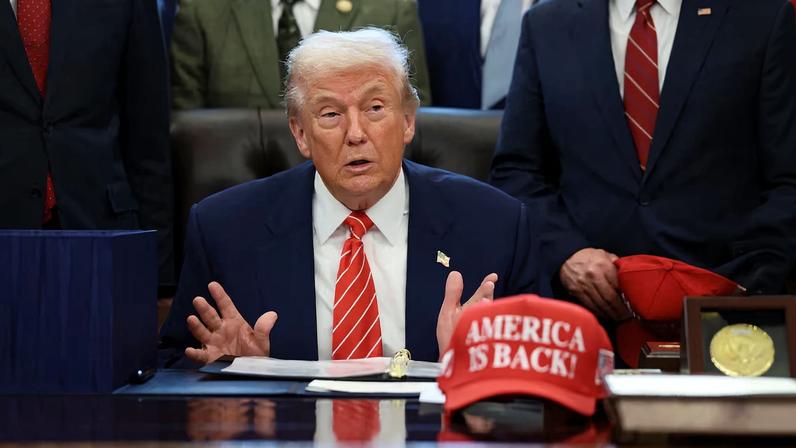U.S. President Donald Trump at the White House in Washington
