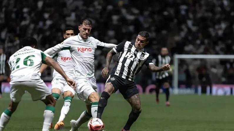 Atlético e América empataram em 1 a 1 na Arena MRV (Foto: Luan Martins/GazetaPress)