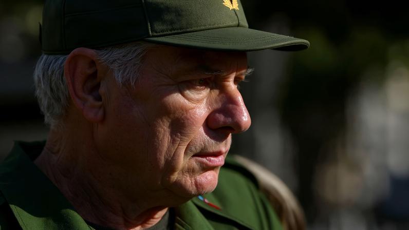 Cuba's President Miguel Diaz‑Canel attends the funeral for Cuban soldiers killed in the U.S. strike and the capture of Venezuelan President Nicolas Maduro, in Havana