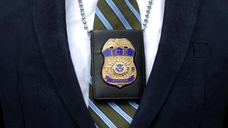 An ICE officer is seen at Otay Mesa immigration detention center in San Diego, California, U.S. May 18, 2018. REUTERS/Lucy Nicholson/File Photo