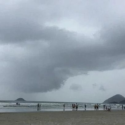 Litoral de SP volta a entrar em alerta por grandes volumes de chuva