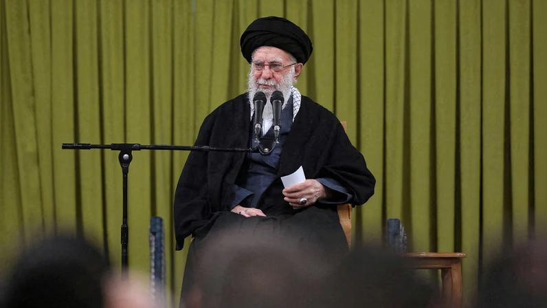 Iran's Supreme Leader Ayatollah Ali Khamenei speaks during a meeting in Tehran, Iran, February 1, 2026.