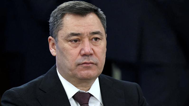 Kyrgyz President Sadyr Japarov attends an informal meeting of Commonwealth of Independent States heads of state at the Igora resort in Leningrad region, Russia December 25, 2024.