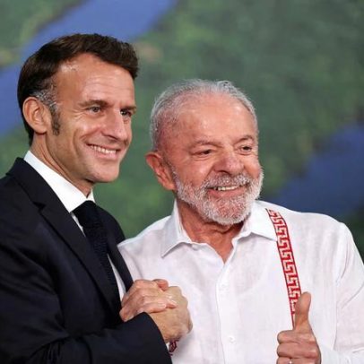 Macron convida Lula para cúpula do G7 em junho