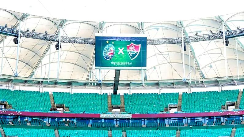 Fonte Nova está pronta para recebe Bahia x Fluminense (Foto: divulgação / EC Bahia)