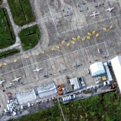 Como a China oculta voos de drones em possível ensaio de Taiwan.