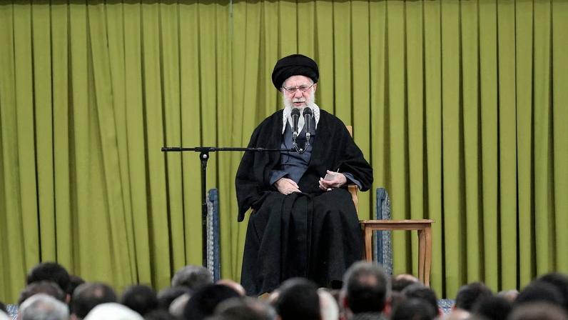 Iran's Supreme Leader Ayatollah Ali Khamenei speaks during a meeting in Tehran, Iran, February 1, 2026. Office of the Iranian Supreme Leader/WANA (West Asia News Agency)/Handout via REUTERS