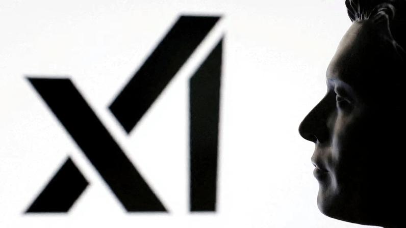 A 3D-printed miniature model of Elon Musk and xAI logo are seen in this illustration created on February 16, 2025. REUTERS/Dado Ruvic/Illustration/File Photo