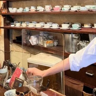 Cafeterias Kissaten no Japão usam grãos brasileiros
