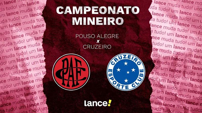 Pouso Alegre x Cruzeiro (Foto: Arte Lance!)