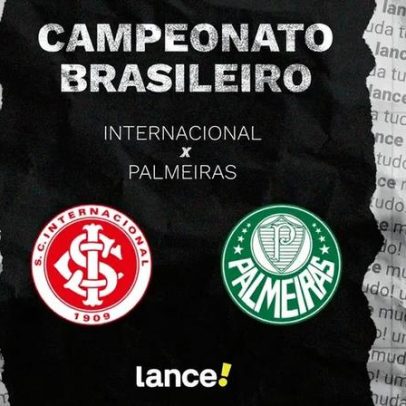 Internacional vs Palmeiras: horário, transmissão ao vivo e escalações