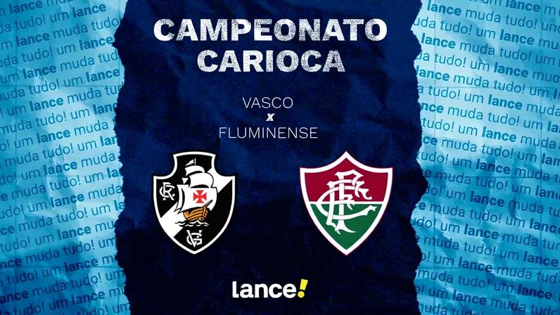 Vasco e Fluminense se enfrentam neste domingo (22), no Nilton Santos (Foto: Arte/Lance!)