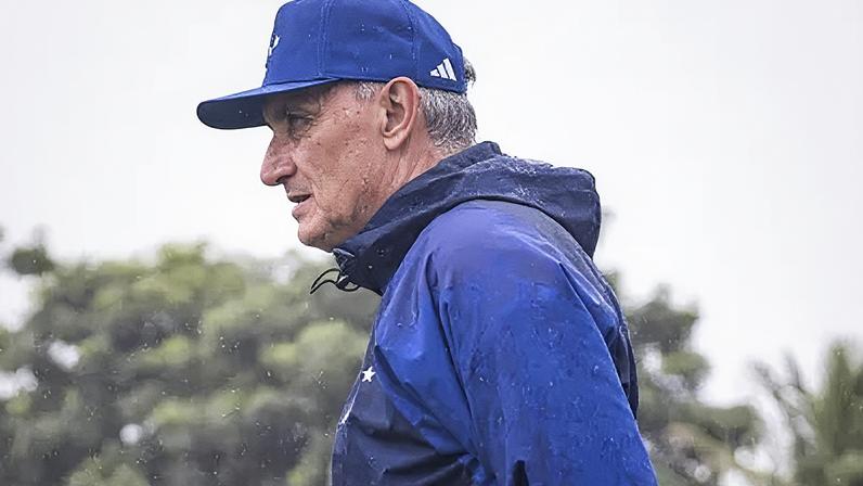 Tite, treinador do Cruzeiro