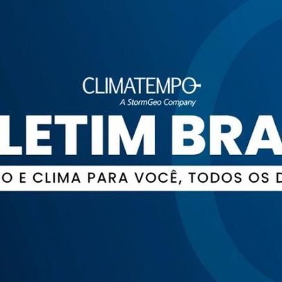 Brasil prevê chuva forte, temporais e calor intenso em áreas do país