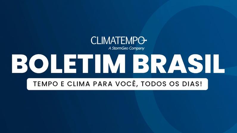 Previsão do tempo para o Brasil