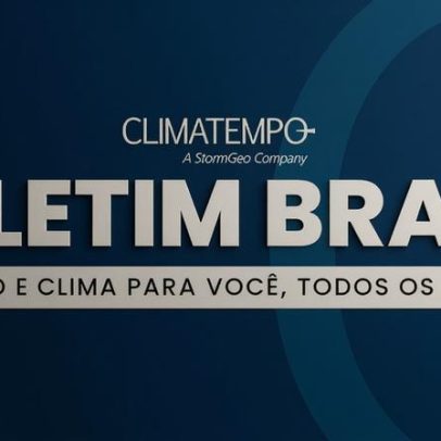 Previsão chuva forte e risco de temporais no Sudeste, Centro-Oeste e Nordeste