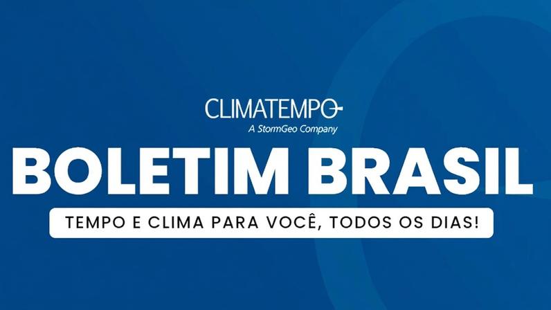 Previsão do tempo para o Brasil