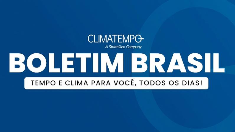 Previsão do tempo para o Brasil