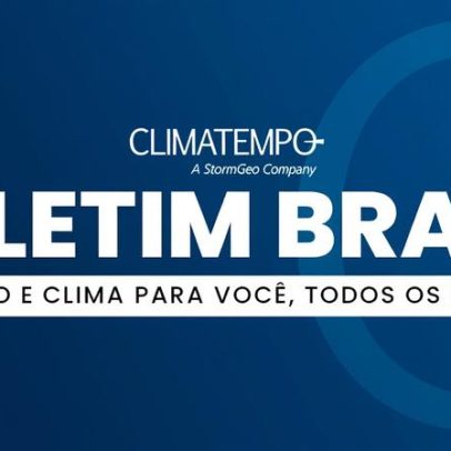 Frente fria avança pelo Sul e instabilidades se espalham pelo Brasil