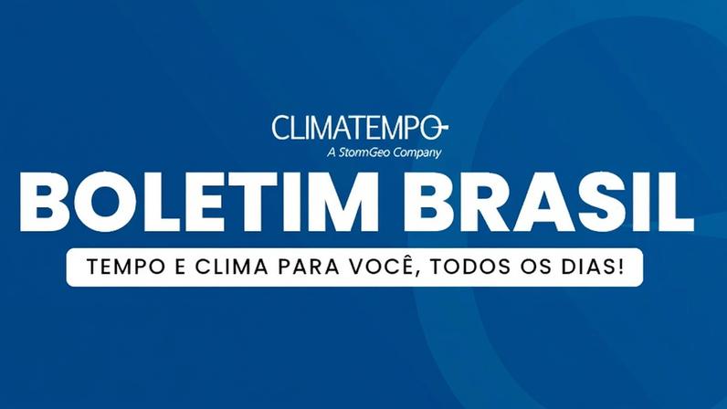 Previsão do tempo para o Brasil