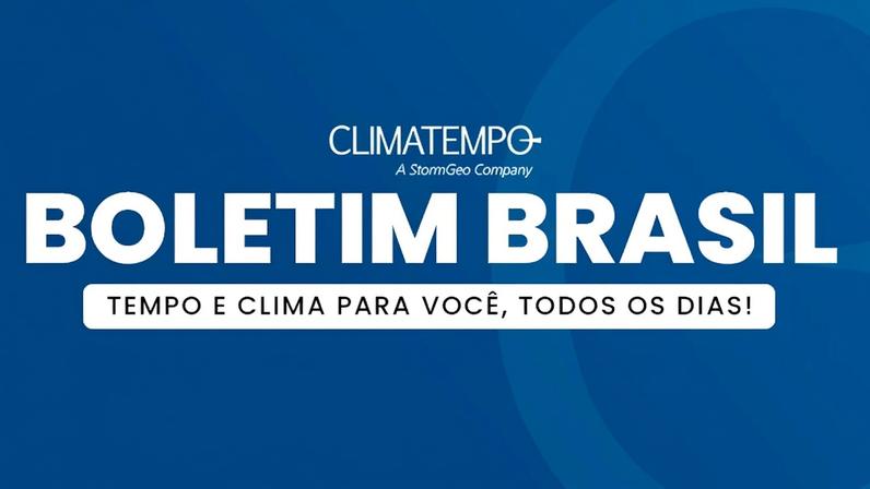 Previsão do tempo para o Brasil