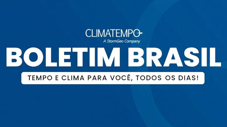 Previsão do tempo para o Brasil