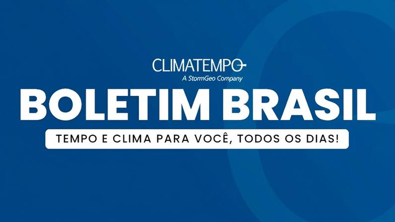 Previsão do tempo para o Brasil
