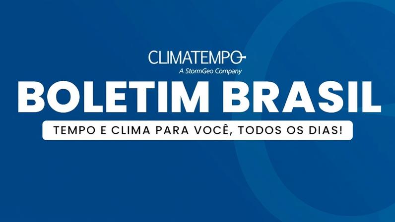 Previsão do tempo para o Brasil
