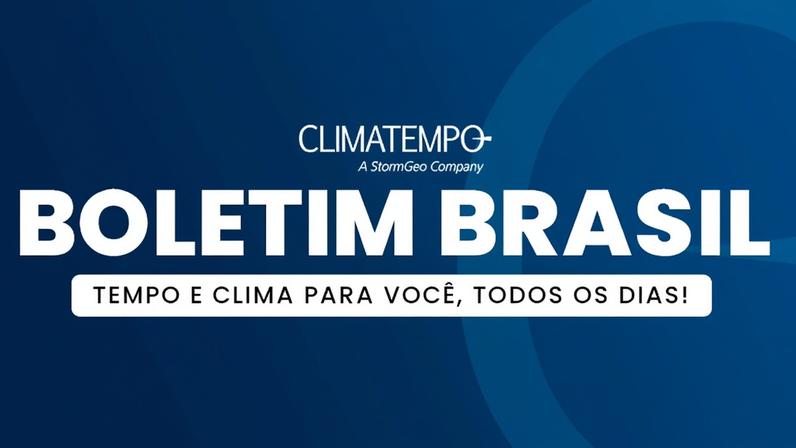 Previsão do tempo para o Brasil