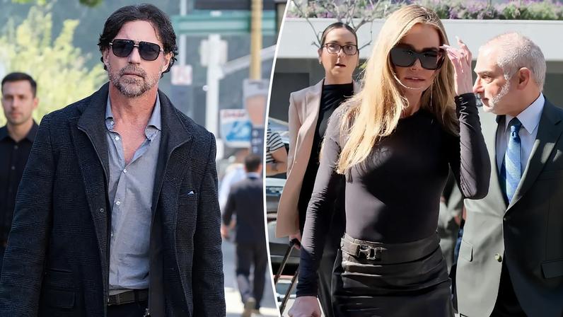 Denise Richards was ordered to pay Aaron Phypers temporary spousal support Thursday.