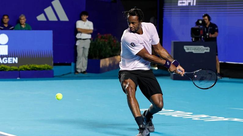 Gael Monfils (Foto: Abierto Mexicano de Tenis)