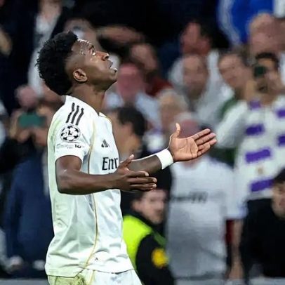 Benfica sai na frente, mas Vini Jr marca pelo Real Madrid