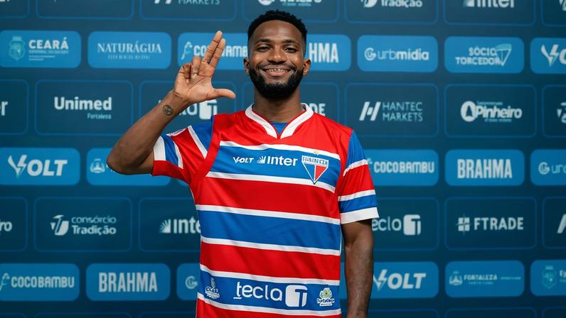 Vitinho é o novo atacante do Fortaleza (Foto: Mateus Lotif/Fortaleza EC)