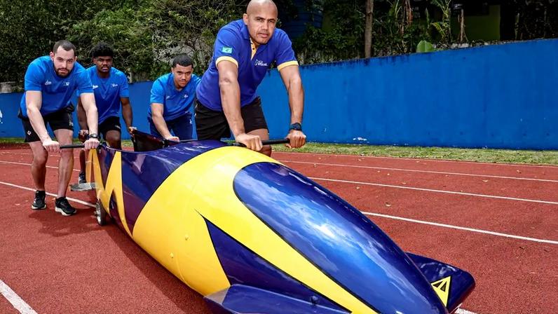 Atletismo e bobsled guardam semelhanças importantes entre si (Foto: Divulgação/ CBDG)