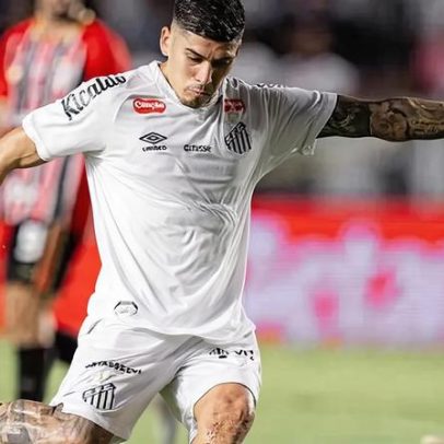 Santos confirma lesão de Adonis Frías, zagueiro fica desfalque