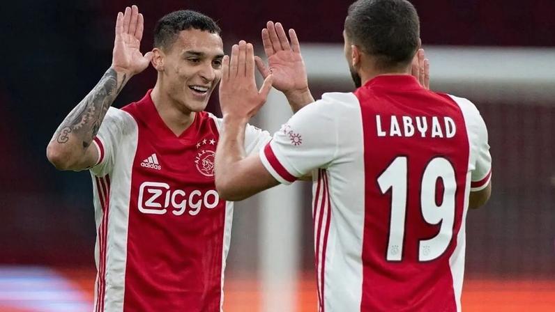 Zakaria Labyad jogou com Antony no Ajax (Foto: Reprodução/Instagram)