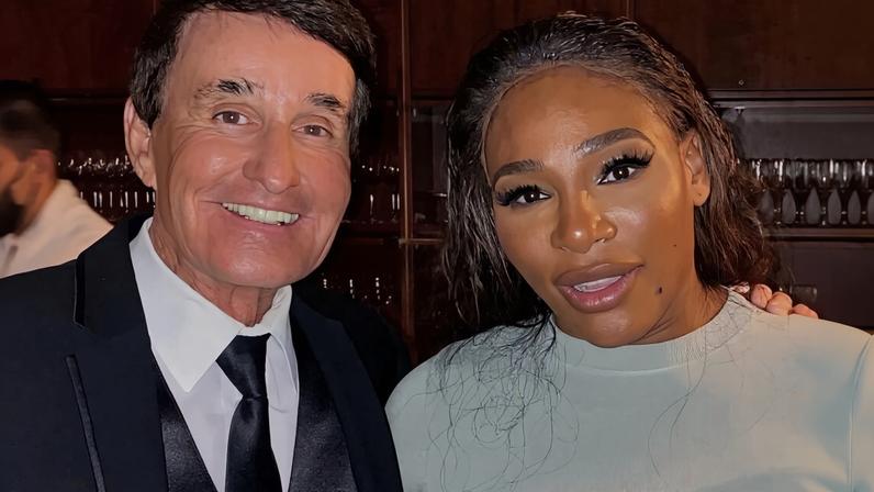 Rick Macci e Serena Williams (Foto: Reprodução/Instagram)
